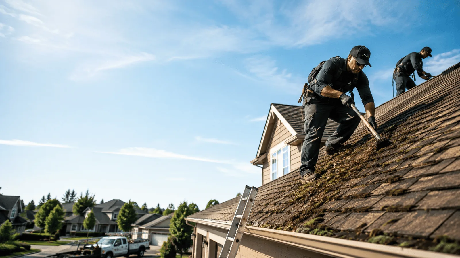 Roof Moss Removal in Lake City, SD near me